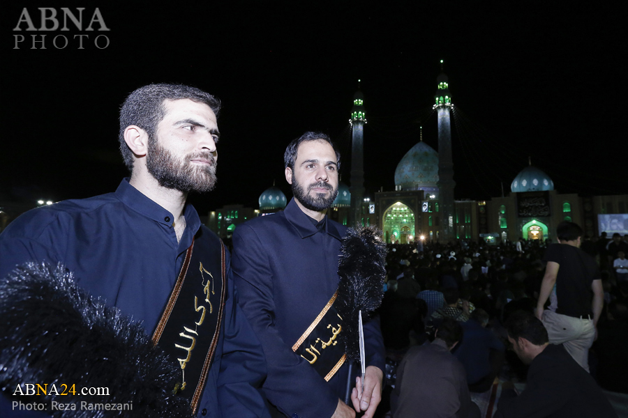 تصويري رپورٹ: قم ميں حضرت علی کی شہادت اور شب قدر کی مناسبت سے عزاداری