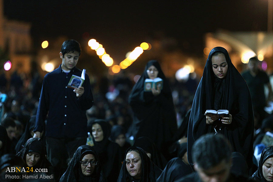 تقرير مصور/ احياء الليلة الثانية من ليالي القدر من شهر رمضان المبارك في حرم السيدة المعصومة (ع)