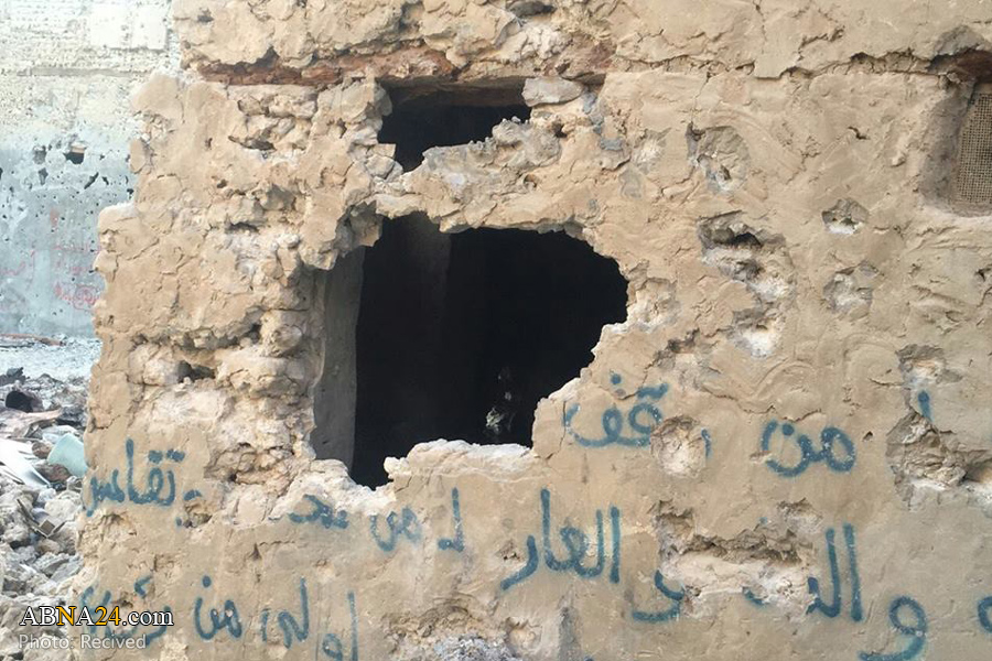 تقرير مصور/ حي المسورة في العوامية بعد الاعتداء الارهابي من قبل القوات السعودية