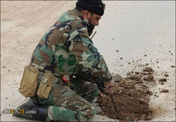 منجزات الحشد الشعبي في الحضر والقيروان والبعاج .. تفكيك 1000 عبوة ناسفة وتطهير 700 كم