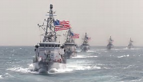 Manyobra ng US-Japan militar sa Karagatan ng Timog Tsina 