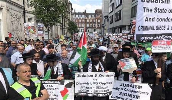 Quds day marked by British protesters in London