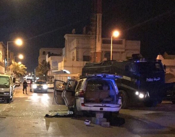 الداخلية البحرينية تعلن مقتل أحد عناصرها وإصابة أثنين آخرين بمنطقة الدراز المحاصرة