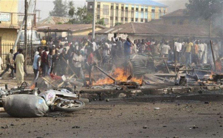 Suicide bombers kill 12 in Nigeria's Borno state