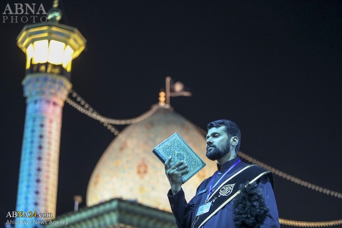 تقرير مصور/ احياء آخر ليلة من ليالي القدر من شهر رمضان في شيراز