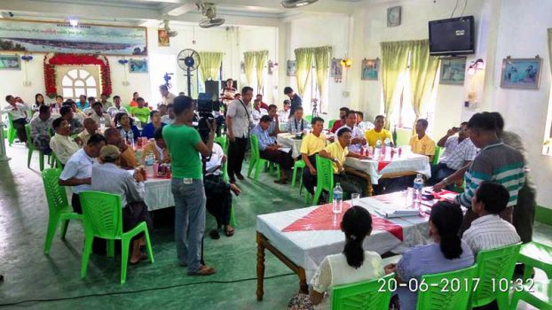 ၿမိတ္ၿမိဳ႕တြင္ သိမ္းဆည္းခံေျမယာျပန္ေပးေရး ေတာင္သူမ်ား ေတာင္းဆို