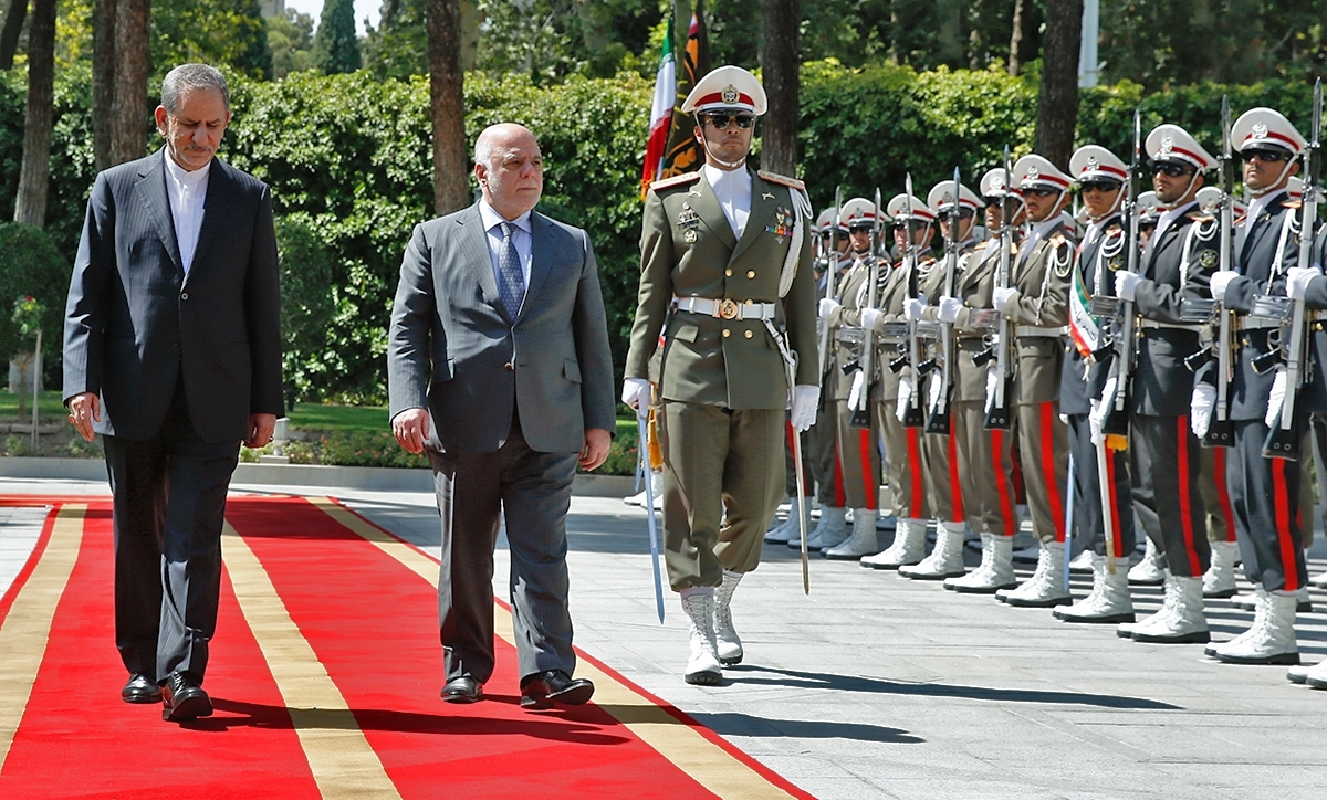 Iran's Jahangiri officially welcomes Abadi