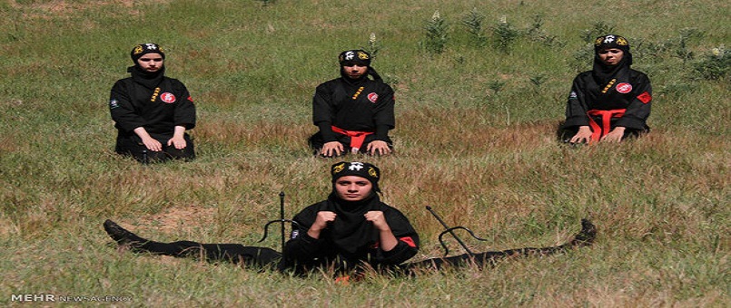 İran’ın Ninja kadınları/Foto