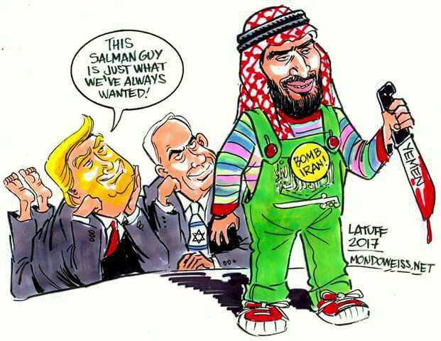 Trump y Netanyahu Entusiasmados con su Nuevo Engendro Diabólico