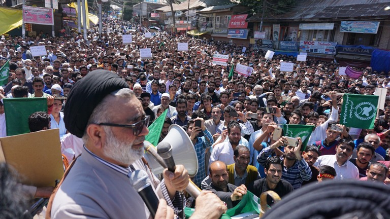 انجمن شرعی کے اہتمام سے جمعة الودع اجتماعات اور جلوس ہائے یوم قدس و کشمیر