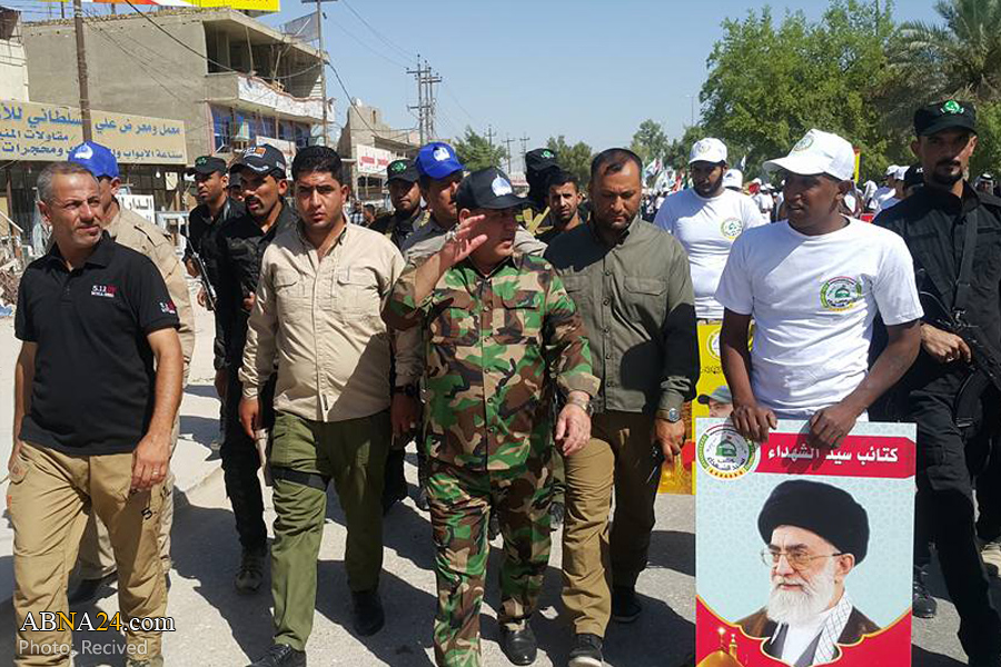 Los Miembros del Al-Hashd Ash-Sha'abi Participaron en las Manifestaciones por el Día Internacional de Al-Quds en Iraq