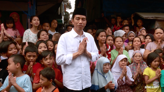 Presiden Jokowi Ucapkan Selamat Hari Raya Idul Fitri 1 Syawal 1438 H