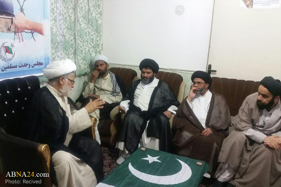 تقرير مصور/ احياء يوم القدس العالمي في مكتب مجلس وحدة المسلمين الباكستاني في قم المقدسة