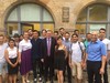 Thüringer Ministerpräsident zu Besuch im ZMD- Patenschaftsbüro