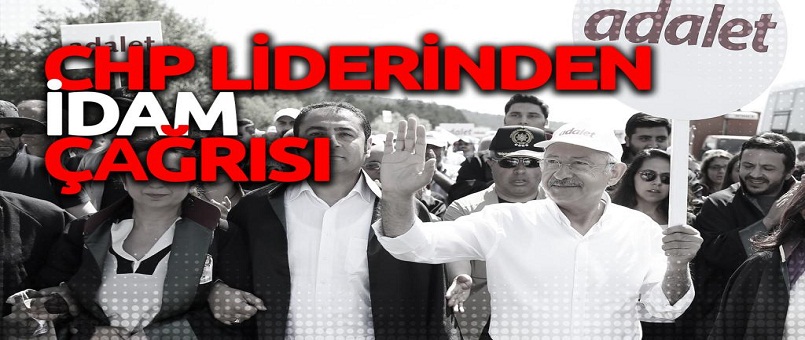 Adalet yürüyüşünden idam çağrısı
