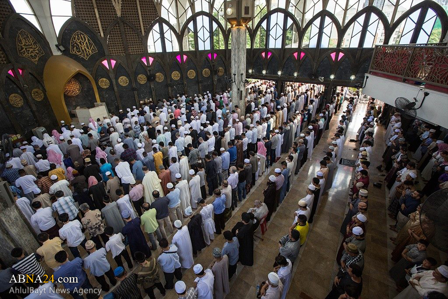 تقرير مصور/ صلاة عيد الفطر المبارك في العاصمة التايلاندية