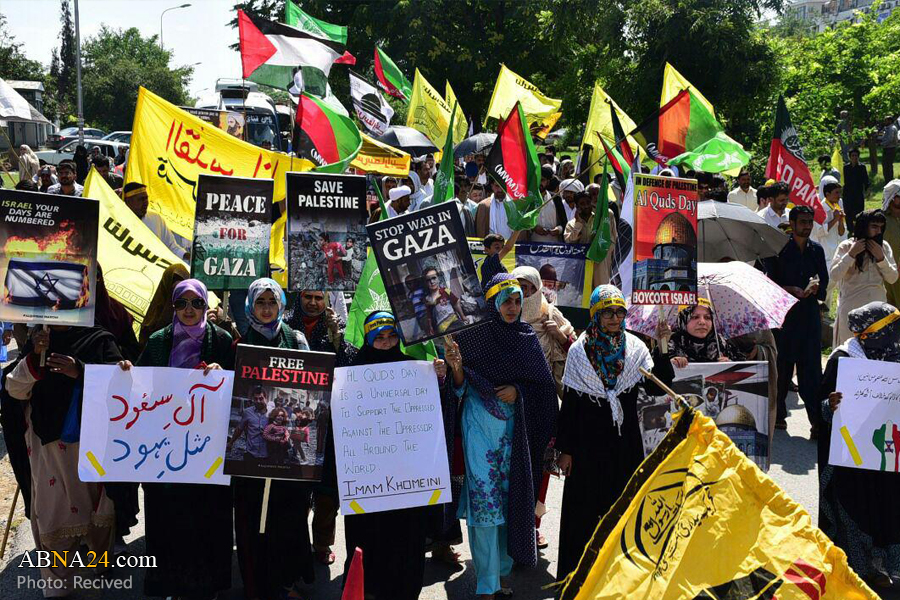 Muslim Sunni-Syiah Pakistan Gelar Pawai Al-Quds Sedunia
