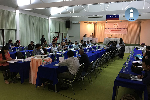 UNFC ညီလာခံ သတင္းယူျခင္းအေပၚ တင္းက်ပ္စြာပိတ္ပင္၍ သတင္းသမားအခ်ဳိ႕သပိတ္ေမွာက္