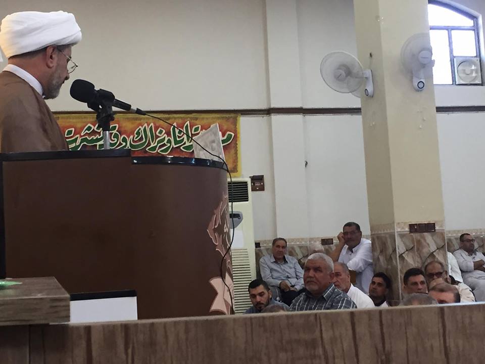 تقرير مصور/ المسلمون الشيعة في كركوك يقيمون صلاة عيد الفطر المبارك 