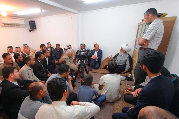 المرجع النجفي: المرجعية الدينية تفتخر بمواقف القوى الأمنية والحشد الشعبي في دحر أعداء الإسلام 