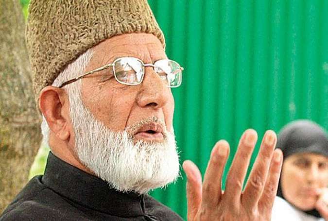 مقبوضہ کشمیر کو عملاً ایک پولیس اسٹیٹ میں تبدیل کردیا گیا ہے، سید علی شاہ گیلانی