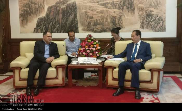 ایران اور چین کی نیوز ایجنسیوں کے سربراہوں کی ملاقات، باہمی تعاون پر تبادلہ خیال