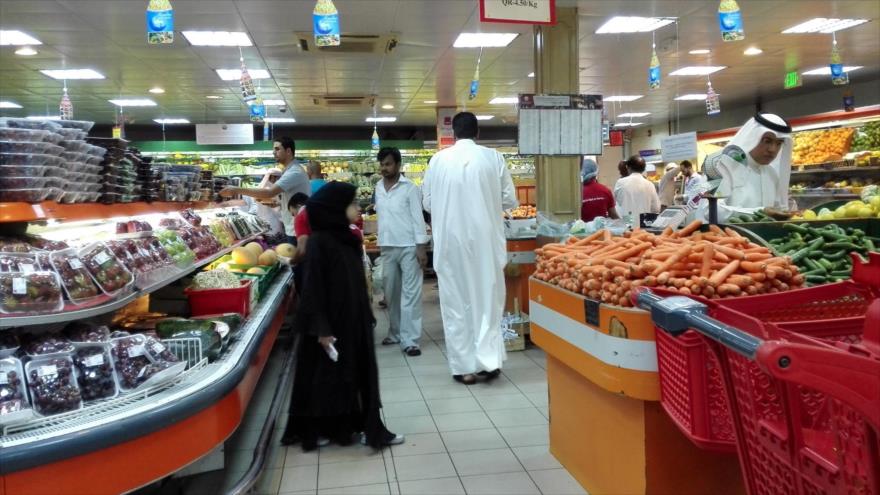 Qatariens boycottant les produits Saoudiens et Emiratis