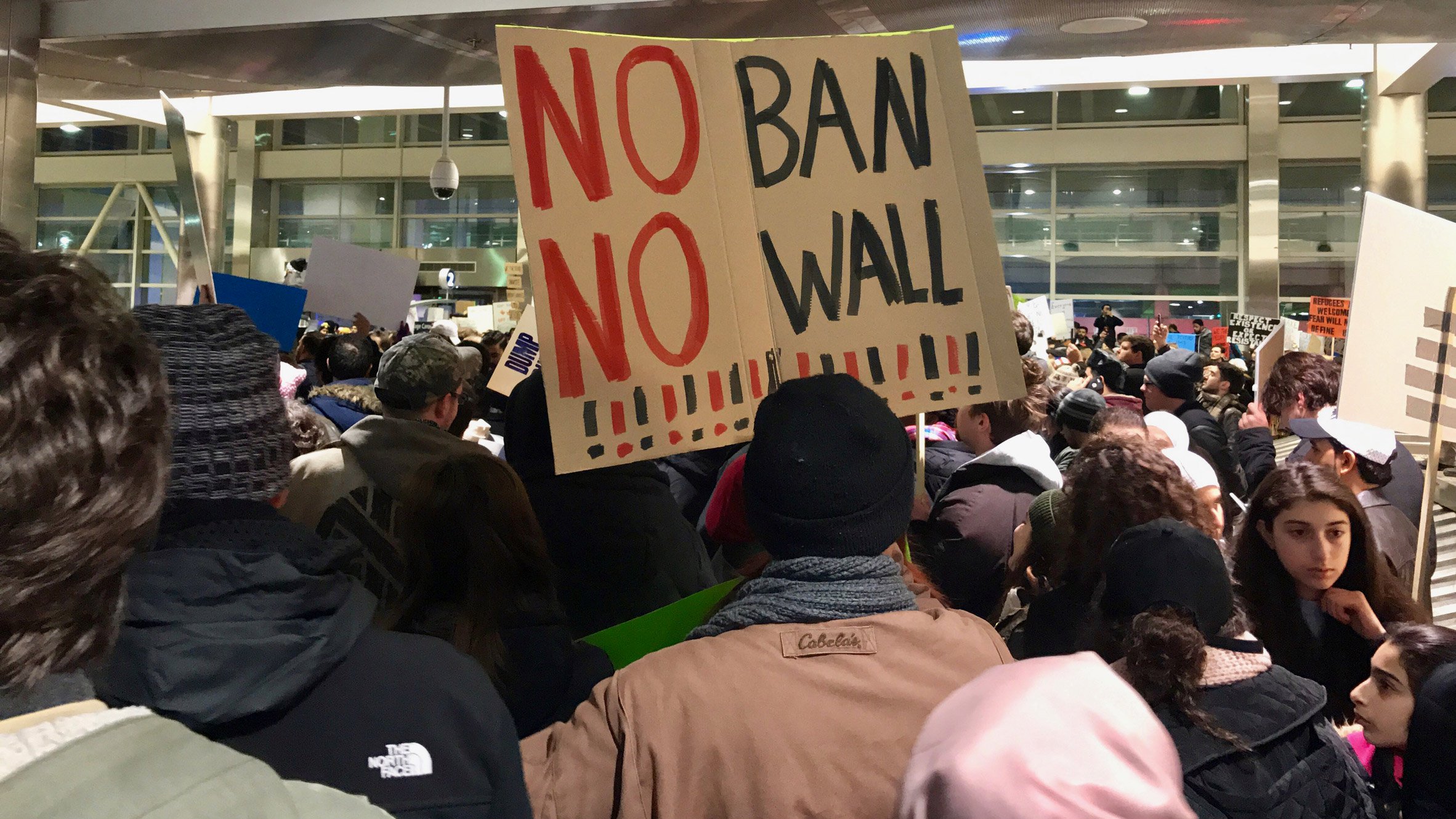 American Muslims decry Trump travel ban