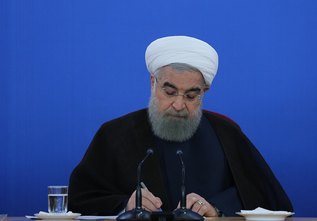 Iran's Rouhani congratulates Mosul liberation to Iraqi president