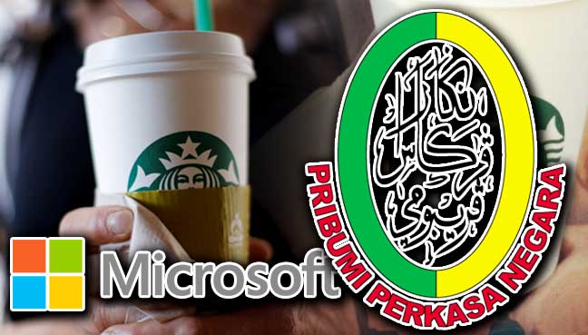 Perkasa Mahu Malaysia Haramkan Starbucks, Microsoft
