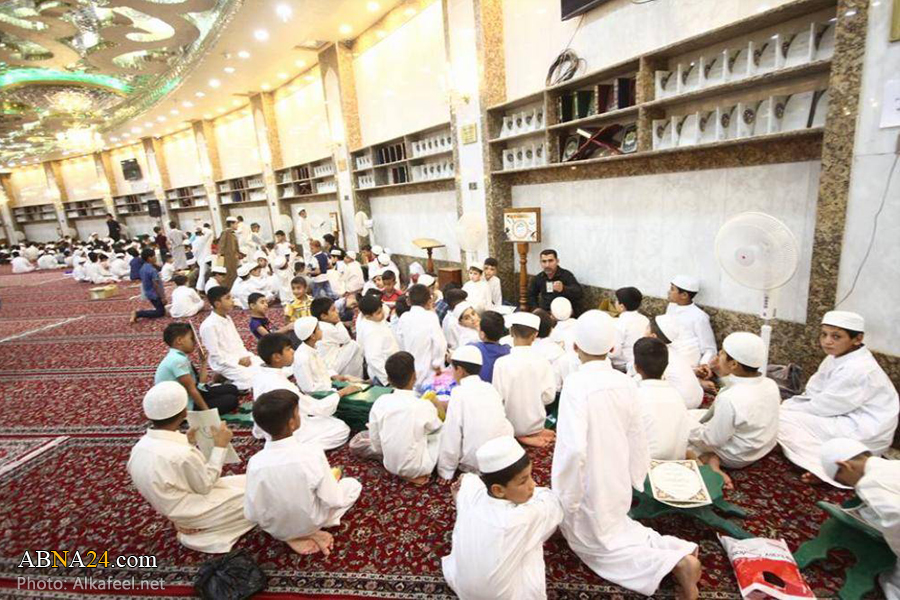 تقرير مصور/ العتبة العباسية تطلق دورات قرآنية صيفية بمشاركة 14 ألف طالب