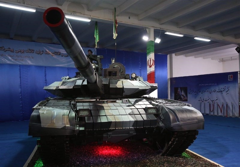 Advanced homegrown tank in Iranian Army