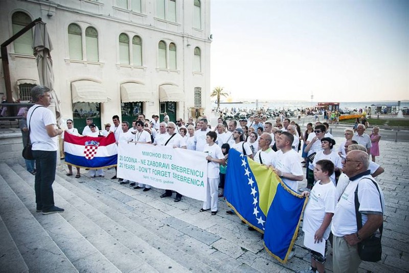 Mimohod u Splitu u spomen na žrtve genocida