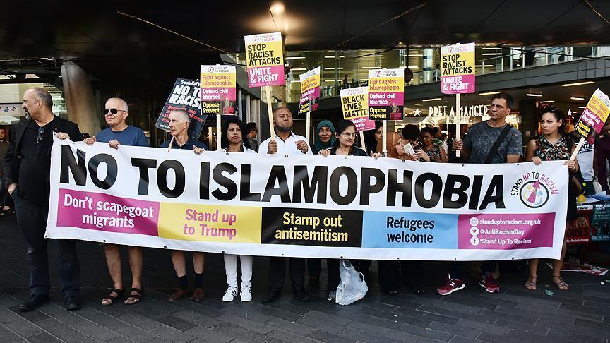 Vigil held in London to protest Islamophobic attacks