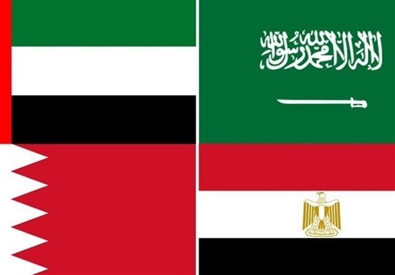 قطر پر پابندیاں لگانے والے ممالک کے وزرائے خارجہ کا مشترکہ بیان