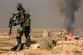 Winasak ng Daesh ang mga residenteng tahanan sa Mosul 