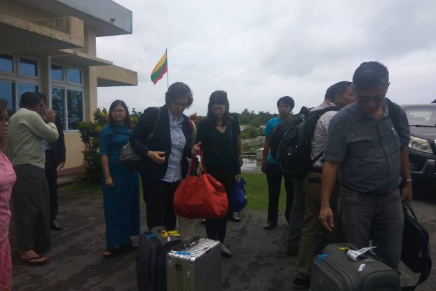 လူ႔အခြင့္အေရးကိုယ္စားလွယ္ မစၥယန္ဟီးလီ ေက်ာက္ျဖဴၿမိဳ႕သုိ႔ ေရာက္ရွိ