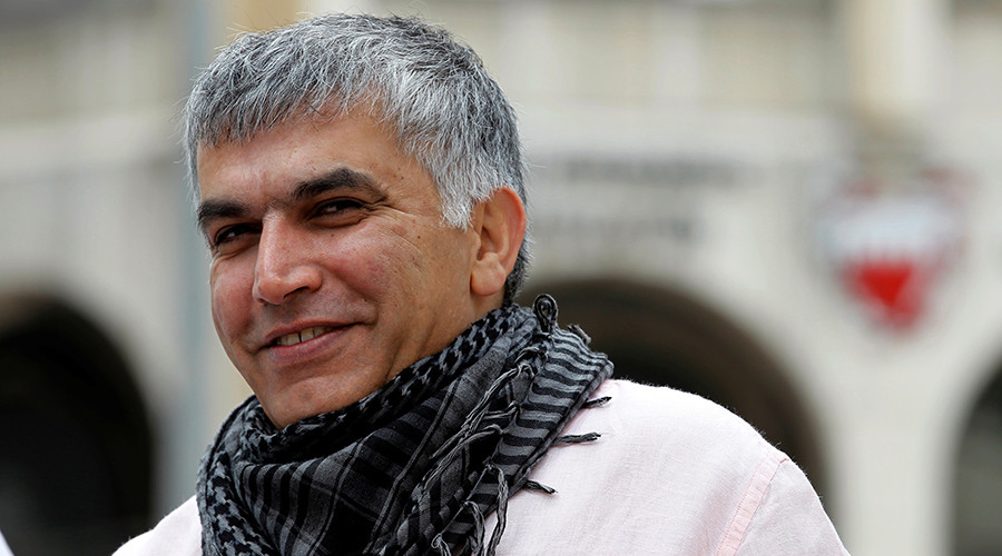 Bahraini court sentences Nabeel Rajab to 2 years behind bars