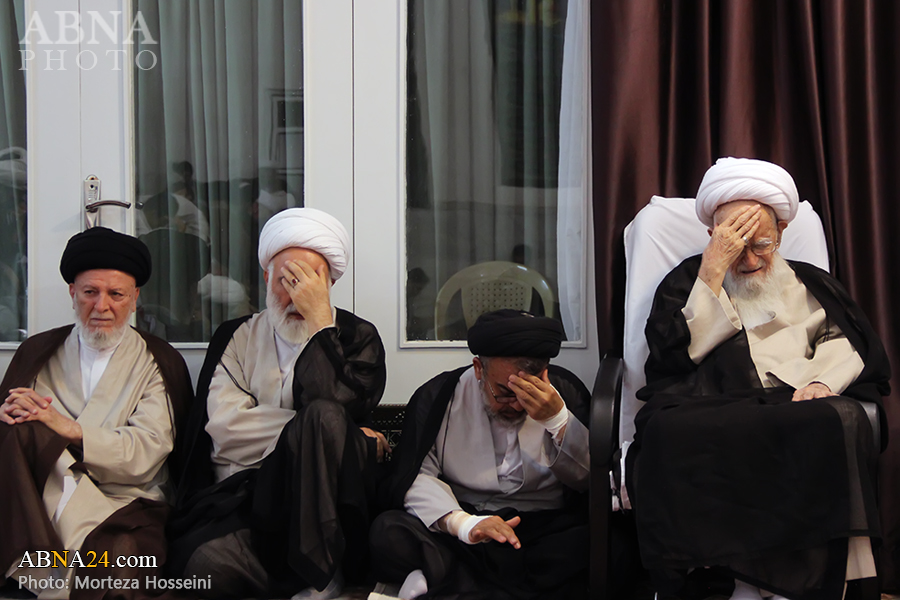 تقرير مصور/ مجلس عزاء بمناسبة شهادة  "حمزة" (ع)عم النبي(ص)  في مكتب آية الله العظمى الشيخ "صافي الكلبايكاني"