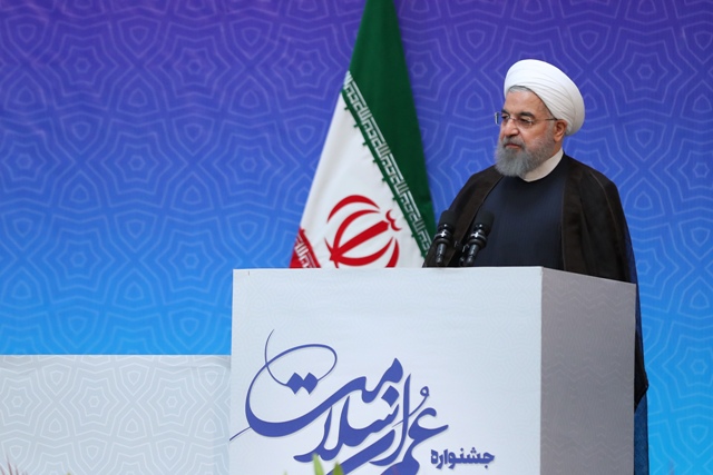 President Rouhani: We will continue our path with people’s support, Leader’s guidance