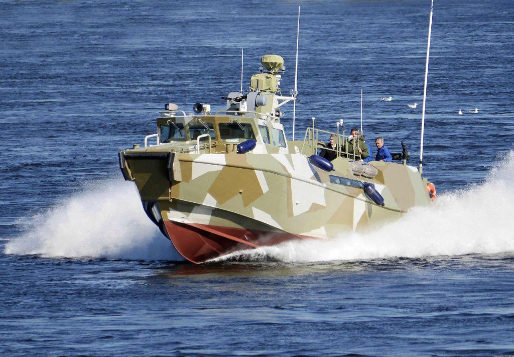 New Russian combat boats in Syrian coast guards