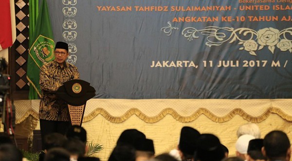 Menag Lepas 136 Santri Hafidz Quran Ke Turki