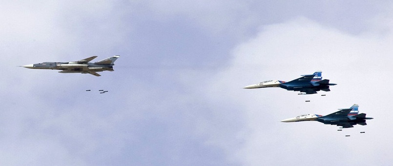 Rus Hava Kuvvetleri Doğu Suriye’de Geniş Çaplı Operasyonları Tekrar Başlattı