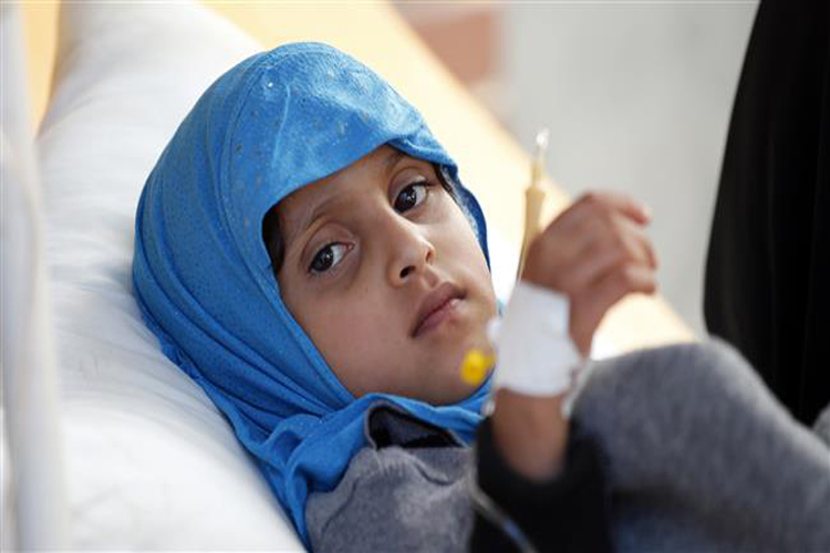 Suspected cholera cases near 900K: Yemen