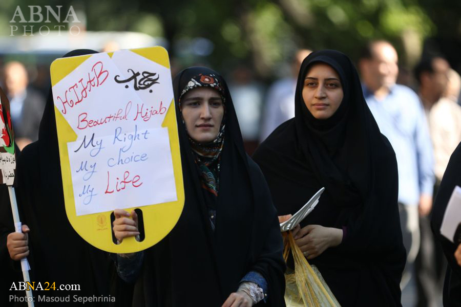 تقرير مصور/ احتفال بمناسبة يوم الحجاب بمدينة تبريز