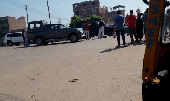 فيديو / لحظة الهجوم على دورية أمنية في الجيزة المصرية