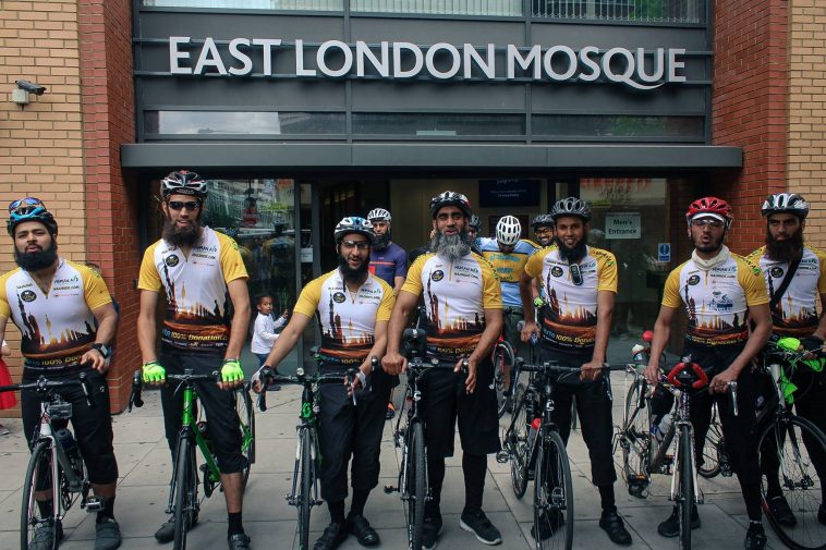 Eight British Muslims kick off Hajj journey on bikes