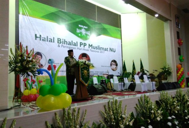 Pesan Kiai Said dalam Halal Bihalal Muslimat NU