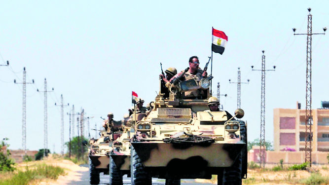 Egyptian forces kill 3 Takfiris in central Sinai raid