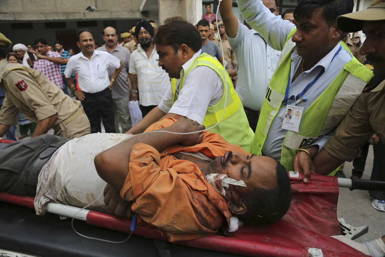 At least 16 Indian pilgrims killed as bus falls into gorge in Kashmir